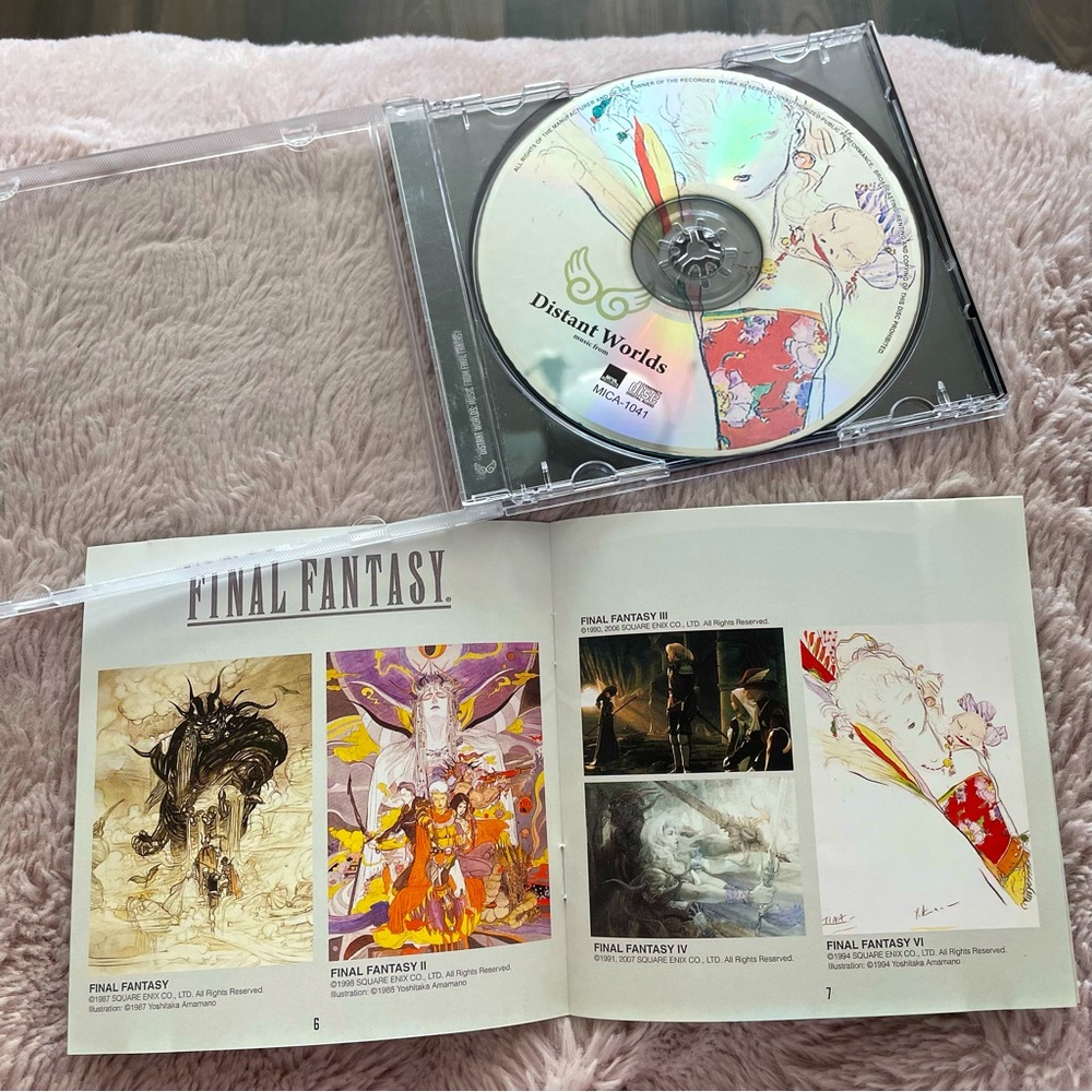 Final Fantasy Distant Worlds Music CD